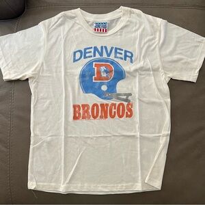 Junk Food Clothing Vintage Inspired Denver Bronco Tshirt